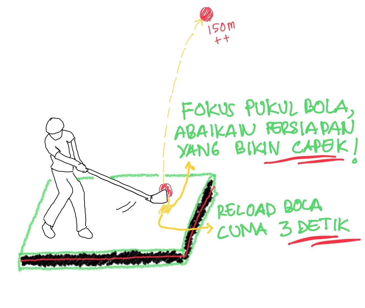 Astronaut in the air